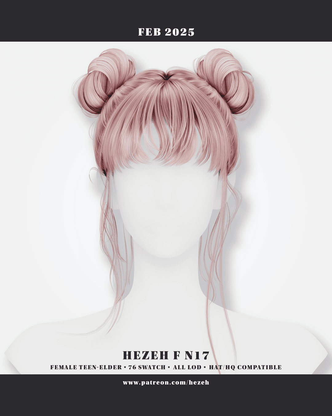 Галерея мода Прическа FHair_No17 #1